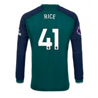 Camisa de Futebol Arsenal Declan Rice #41 Equipamento Alternativo 2023-24 Manga Comprida